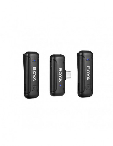 BOYA Wireless  2.4GHz Microphone x2...
