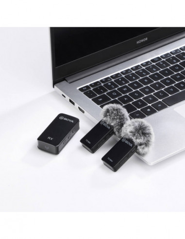 BOYA Wireless Microphone x2 BY-XM6-S2...