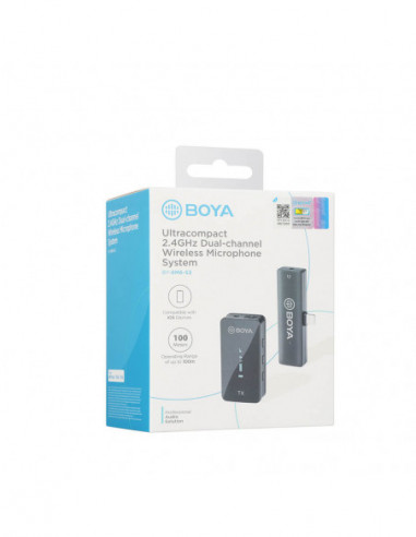 BOYA Wireless Microphone x1 BY-XM6-S3...