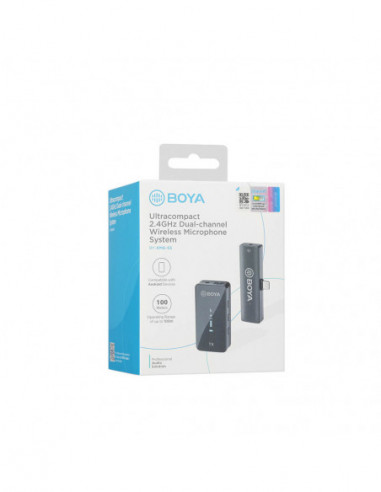 BOYA Wireless Microphone x1 BY-XM6-S5...