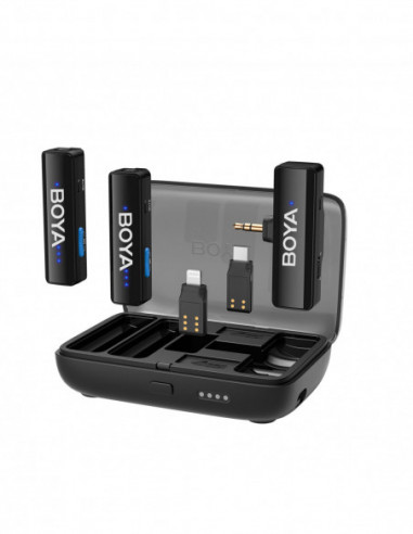 BOYA Microphone Wireless x2 System...