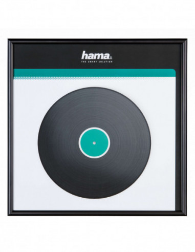 HAMA Ram för LP-skiva Aluminium Svart...
