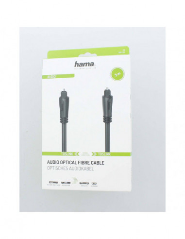 HAMA Cable ODT Black 3.0m