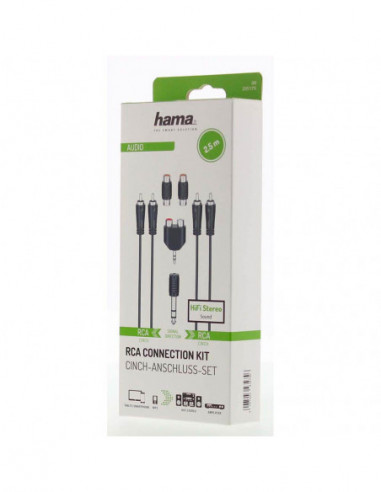 HAMA RCA Connection Kit 2.5m