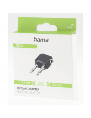 HAMA Adapter Audio 3.5 Socket- 2x 3.5...