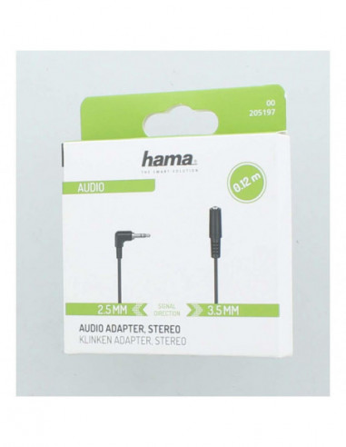 HAMA Adapter Audio 3.5 to 2.5 Female...