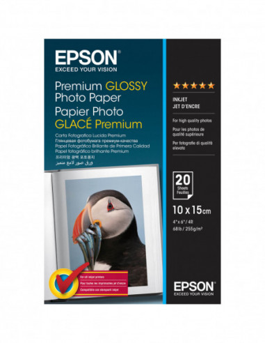 EPSON 10x15 Premium Glossy Photo...