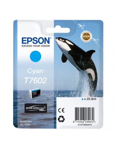 EPSON Ink UltraChrome HD T76024010 Cyan