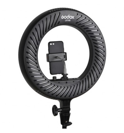 Godox LED ringlight LR-180 (Sort)