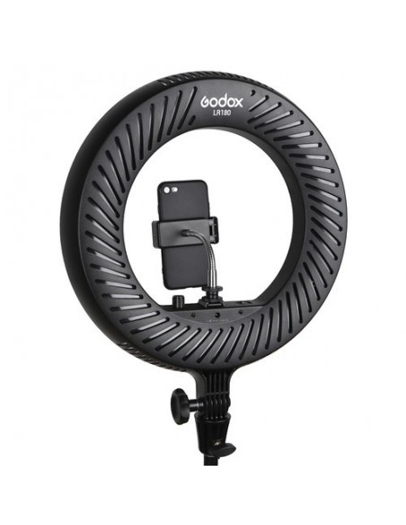 Godox LED ringlight LR-180 (Sort)