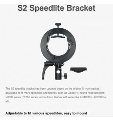 Godox S2 Speedlite Bracket 2