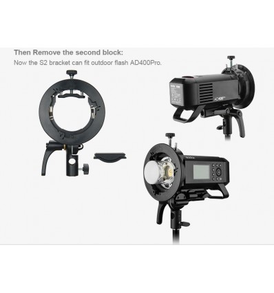 Godox S2 Speedlite Bracket