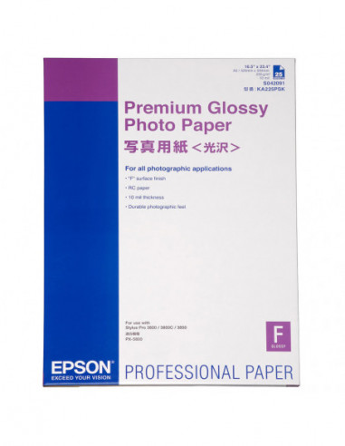 EPSON A2 Premium Glossy Photo  Paper...