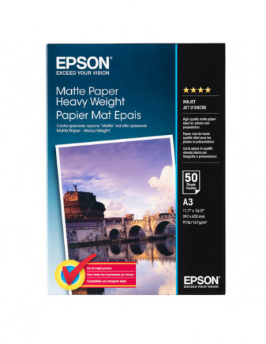 EPSON A3 Matte Paper Heavyweight...