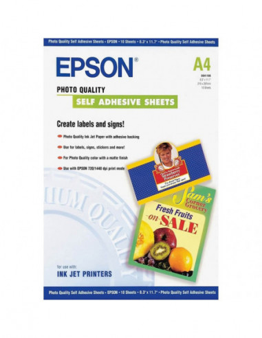 EPSON A4 Photo Quality Self Adhesive...