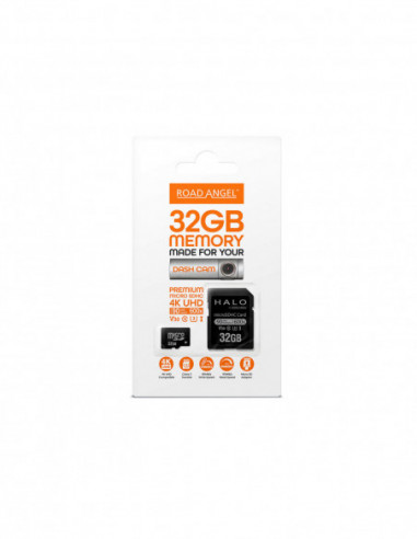 ROAD ANGEL MicroSDHC 32GB with...