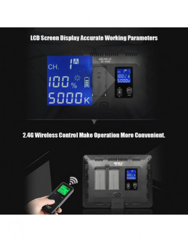 VILTROX LED-Light VL-200T KIT 2 Light...