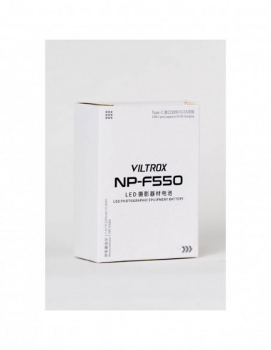 VILTROX Battery NP-F550 2200 Mah Type-C