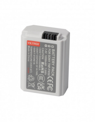VILTROX Battery NP-FW50 For Sony 1030...