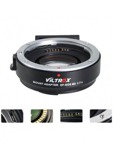 VILTROX Speedbooster EF-EOS M2 For...