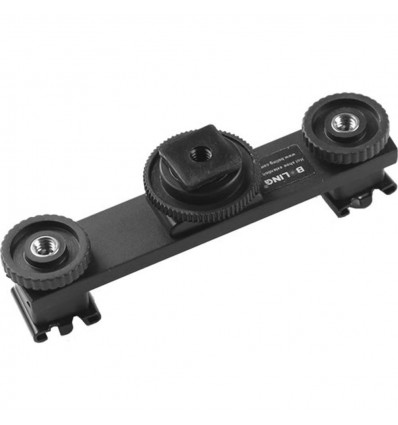 Boling Hot shoe adapter til 2 speedlites