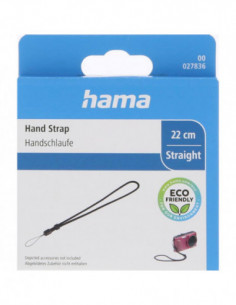 HAMA Wrist Strap Textile Black