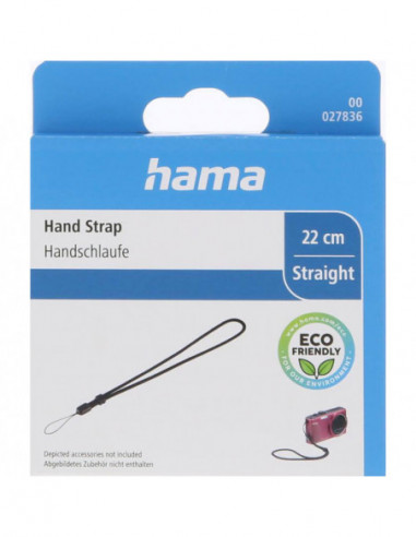 HAMA Wrist Strap Textile Black