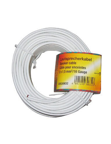 HAMA Högtalarkabel 2x1.5mm2 25p Bulk...