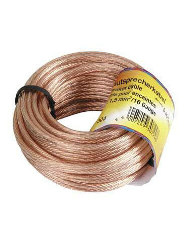 HAMA Högtalarkabel 2x1.5mm2...