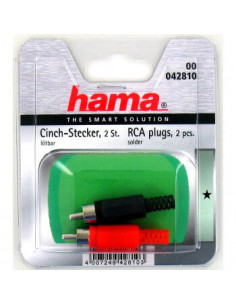 HAMA Kontakter 2xRCA Hane...