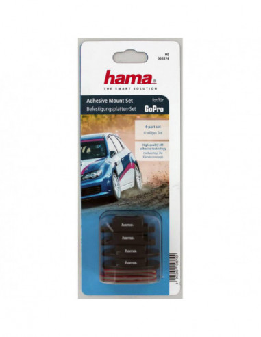 HAMA GoPro Fäste Självhäftande