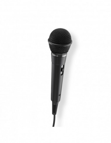 HAMA Dynamic Microphone Mono Black