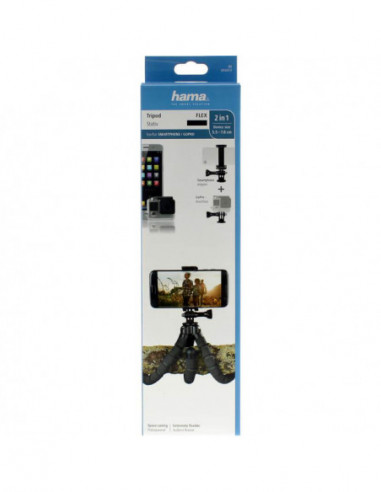 HAMA Bordsstativ Flex Smartphone &...