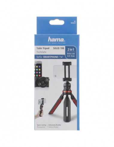 HAMA Bordstativ Solid 19B Kamera &...