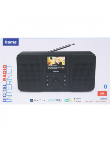 HAMA Radio DAB+ FM Internet DIR10...