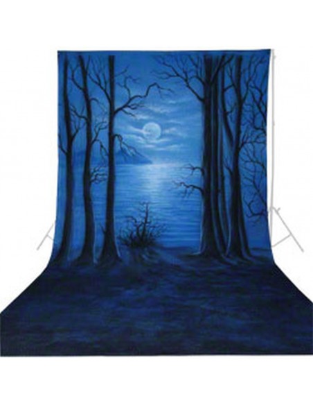 Walimex pro stofbaggrund 'Moonlight' 3x6m ""PÅ FJERNLAGER - Leveringstid ca. 3 hverdages""