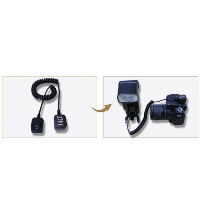 PIXEL - FlashGun Off-Camera TTL Cord 3,6m SONY 1