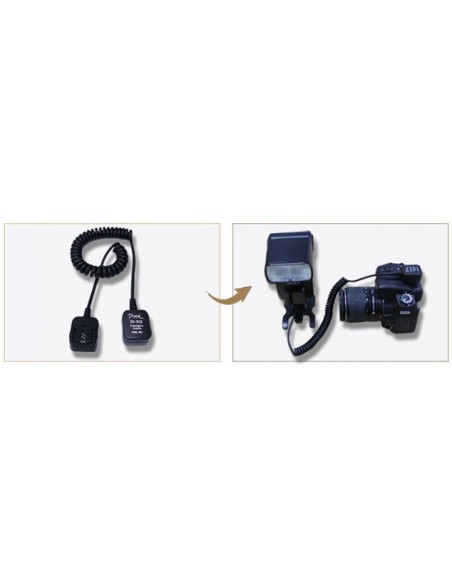 PIXEL - FlashGun Off-Camera TTL Cord 3,6m SONY 1