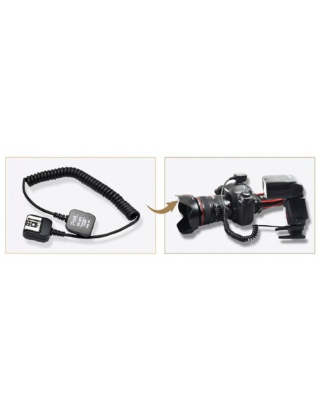 PIXEL FC-314/M - FlashGun Off-Camera TTL Cord 3,6m OLYPUS / PAN 1