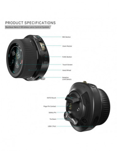 TILTA Nucleus Nano II  Wireless Lens...