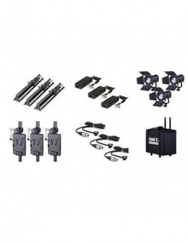 SWIT FL-C60D 3KIT 3xLight with case...