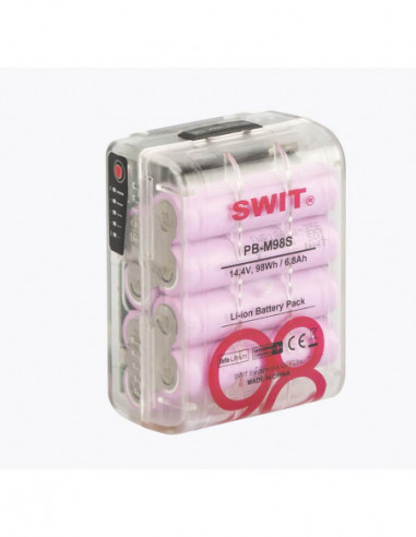 SWIT PB-M98SE 98Wh V-lock Transparent...