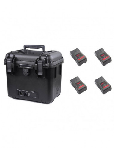 SWIT S-4020 KIT 12/24V-station w/ 4x...