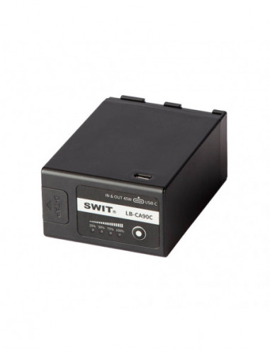 SWIT LB-CA90C DV Battery to Canon BP-A