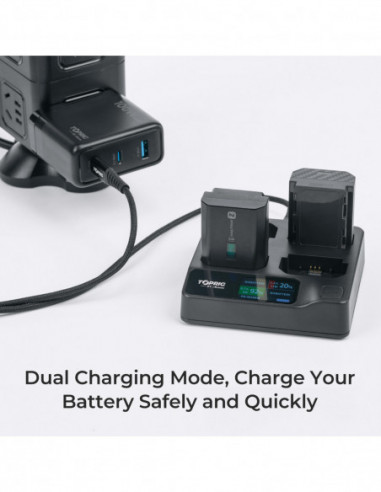 ACCSOON TopRig 100W 4-Bay NP-FZ100...