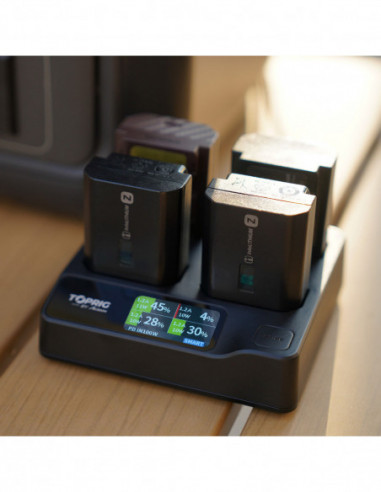 ACCSOON TopRig 100W 4-Bay NP-FZ100...