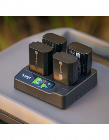 ACCSOON TopRig 100W 4-Bay NP-FZ100...