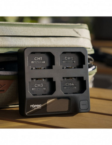 ACCSOON TopRig 100W 4-Bay NP-FZ100...