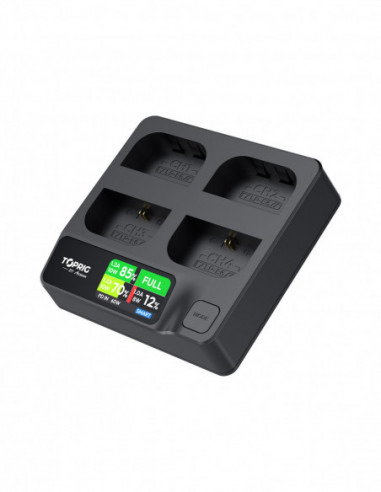 ACCSOON TopRig 100W 4-Bay 4-Bay LP-E6...