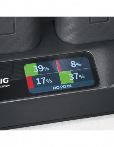 ACCSOON TopRig 100W 4-Bay 4-Bay LP-E6...